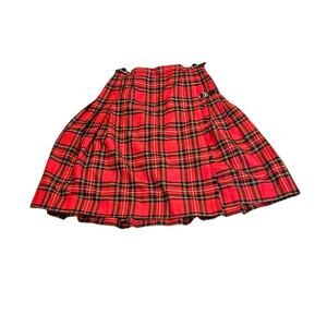 Laird Portch of Scotland Size Medium Plaid Skirt